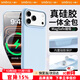 Smorss【相機按鍵丨內置磁吸】適用蘋(píng)果17promax手機殼 iphone17promax保護套親膚硅膠植絨軟殼 藍色