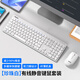 飛利浦（PHILIPS） 有線(xiàn)鍵盤(pán)鼠標套裝學(xué)習辦公專(zhuān)用打字USB外接臺式電腦式筆記本鍵鼠巧克力鍵帽 有線(xiàn)靜音鍵盤(pán)鼠標套裝【珍珠白】
