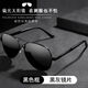 LESCA LUNETIER開(kāi)車(chē)專(zhuān)用偏光太陽(yáng)鏡男款防紫外線(xiàn) 全黑框黑灰片（白天專(zhuān)用）