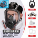 防塵重度粉塵面罩頭戴式噴漆全臉護臉打磨灰塵口罩過(guò)濾工業(yè)防粉塵防塵肺高級防毒面具 高清防塵毒套裝(送2片保護膜)+3號濾毒盒
