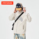 SPRAYGROUND 鯊魚(yú)嘴開(kāi)衫衛(wèi)衣寬松潮流春秋季百搭美式  WE013323 淺灰色 S