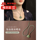法優(yōu)曼保真和田玉佛吊墜女玉石小彌勒佛像佛公佛頭項(xiàng)鏈掛件玉佩玉墜 小號(hào)23*23MM【璽晶級(jí)冰晴水】
