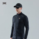 XBIONIC仿生海貍BEAVER全拉鏈開衫男運動外套春秋夾克立領新品 25681 黑色 L