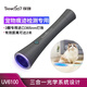 TANK 007紫光燈鑒定手電寵物痕跡尿液貓?zhí)\專用燈365nm紫外線手電筒UV6100 UV6100 灰色+18650電池+充電線