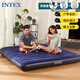 INTEX 64755單雙人三人特大車(chē)載充氣床墊打地鋪露營(yíng)外睡墊防潮墊躺椅N