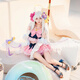 橙芯樂園白洲梓cos服周邊泳裝全套蔚藍檔案cosplay泳裝二次元服裝卡通周邊 白洲梓cos泳裝+假發(fā) S