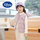 迪士尼（Disney）秋冬季女童羽絨馬甲新款男童背心內膽兒童寶寶馬夾外穿加厚中小童 紫色 100 -身高90