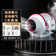 艾美特換氣扇管道風(fēng)機斜流增壓大吸力強力靜音廚房電機油煙排氣扇抽風(fēng)機 【4寸開(kāi)關(guān)款】DPT10-20A