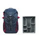 VSGO波奇客Pocket Ranger戶(hù)外攝影包25L/35L雙肩攝影包旅行登山包 35L藍＋內膽