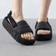 Adidas阿迪達(dá)斯三葉草女鞋春季新款時(shí)尚魔術(shù)貼厚底運(yùn)動(dòng)涼鞋戶外沙灘休閑 IE5649 36.5