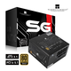 Thermalright(利民) 額定750W TR-SG750 ATX3.1電源 金牌全模組電源 PCIE5.1 全日系電解電容 14CM小機(jī)身電源