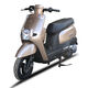 酷奇S5 125CC-100CC國四電噴踏板車(chē)摩托車(chē)省油外賣(mài)復古可上牌 寶馬灰 125CC國三化油器版本(不能上牌)