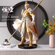 棕櫚樹齊天大圣孫悟空擺件家居裝飾品辦公室斗戰(zhàn)勝佛玄關(guān)節(jié)日開業(yè)禮物 蓄勢(shì)待發(fā)-披風(fēng)款-金色/90cm