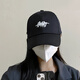 妙奕嘉帽子男棒球帽潮流登山帽新款鴨舌帽顯臉小大頭圍戶外休閑帽女百搭 HEART帽【黑色】