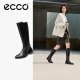 爱步（ECCO）女靴 冬季百搭长筒靴时尚通勤靴子 型塑249353 黑色24935351052 36