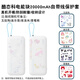 潤(rùn)哲適用CUKTECH酷態(tài)科電能塊自帶線保護(hù)套充電寶便攜20000mAh移動(dòng)電源55W收納盒PD硅膠套耐臟防污耐磨 【透明】硅膠保護(hù)套送貼紙（無(wú)充電寶） 適用于酷態(tài)科自帶線20000mah充電寶