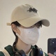 妙奕嘉帽子男棒球帽潮流登山帽新款鴨舌帽顯臉小大頭圍戶(hù)外休閑帽女百搭 HEART帽【米色】
