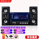 奇聲（QISHENG） 家用K歌音響臺(tái)式電腦藍(lán)牙音箱低音炮電視機(jī)家庭客廳無(wú)線(xiàn)話(huà)筒唱歌七彩燈超重2.1 D-20升級(jí)版