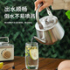 賢獅304不銹鋼水壺帶網(wǎng)篩泡茶壺1.5升加厚燒水壺餐廳辦公露營(yíng)家用 橄欖茶壺 1000ml 振能304精品小水壺【帶網(wǎng)漏】
