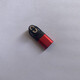 EHEH適用Shokz韶音骨傳導AS800/S803/S810快充type-c充電線(xiàn)轉接頭數據線(xiàn) Type-C轉韶音接口紅色