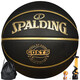 斯伯?。⊿PALDING）籃球7號經(jīng)典黑金訓(xùn)練比賽室內(nèi)外通用耐磨防滑吸濕七號籃球