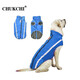 楚克奇（CHUKCHI）狗狗衣服秋冬裝中型犬大型犬柯基大狗寵物服裝兩腳衣反光沖鋒衣 藍 3Xl【建議24-32斤左右】