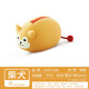 喜利LIHIT LAB文具包  小物品文具盒可愛(ài)卡通收納包 PUNILABO硅膠零錢(qián)包化妝包雜物袋 小號 柴犬