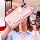 優(yōu)蕾絲 蘋(píng)果11手機殼iPhone11Pro保護Max硅膠套promax腕帶可背斜挎掛繩全包防摔女款 蘋(píng)果11【櫻花粉】全屏鋼膜+斜挎掛繩
