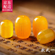 彩荷黃瑪瑙紅瑪瑙黑瑪瑙雕刻心經(jīng)桶珠腰珠 金剛星月菩提佛珠手串隔珠三通DIY配飾 黃瑪瑙13*18mm