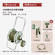 沃施（WORTH）洗車(chē)水槍手提水管車(chē)高壓噴槍套裝園藝鋁管收納架澆花卷管器水車(chē) 30米推車(chē)式套裝
