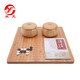 雙元 圍棋套裝 361顆大號仿玉棋子實(shí)木圍象棋盤(pán)五子棋帶入門(mén)圍棋書(shū) 楠竹低蓋新+雙面凸仿玉棋子+2cm楠竹圍象盤(pán)