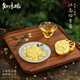 知味觀桂花糕龍井綠茶味 杭州特產(chǎn)中式糕點(diǎn)心中華老字號老年人零食190g