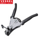 VESSEL威威多功能自動(dòng)剝線(xiàn)鉗3000C 電工剝線(xiàn)器剝皮鉗0.9~5.5mm2 黑色