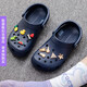 卡駱馳（CROCS）男鞋女鞋 26春季新款經(jīng)典克駱格洞洞鞋 時(shí)尚百搭拖鞋休閑鞋 深藍/經(jīng)典Clog 38 -39