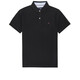 TOMMY HILFIGER 湯米 希爾費(fèi)格 經(jīng)典男士T恤 純棉短袖翻領(lǐng)上衣男 黑色POLO衫C817857318 M （建議140-160斤）