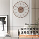 Canovoe 掛鐘創(chuàng)意簡(jiǎn)約鐘表客廳北歐石英鐘表掛墻臥室時(shí)鐘 8803B款（30cm）