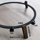 Rowyn適用哈曼卡頓琉璃2/3/4代水晶4/5五代音響支架底座金屬音箱桌面加厚胡桃木避震架子琥珀曜石底座 【線夾款】琉璃34水晶45音箱用