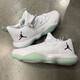 耐克（NIKE）籃球鞋男鞋春秋季新款運動鞋Air Jordan Super Fly格里芬休閑鞋 AJ2664-117白綠 40.5