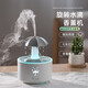 佳鄰(JANLLEN)雨滴加濕器臥室家用靜音迷你小型辦公室桌面宿舍節(jié)日生日禮物遙控定時(shí)插電七彩氛圍夜燈精油香薰機(jī) 白色【插電+定時(shí)+遙控+七彩燈】