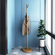 千花全實(shí)木加厚底座落地櫸木客廳臥室百搭北歐風(fēng)現代樹(shù)形掛衣架衣帽架 櫸木-原木色