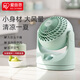 愛麗思（IRIS）空氣循環(huán)扇家用電風(fēng)扇辦公室 PCF-MKM15循環(huán)扇 MKM-15綠色（左右自動(dòng)搖頭）