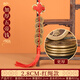 鼎風(fēng)閣 黃銅五帝錢(qián)葫蘆掛件六帝錢(qián)八帝錢(qián)中國結門(mén)對門(mén)壓門(mén)檻古幣銅錢(qián) 加厚紅繩五帝錢(qián)直徑2.8cm