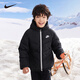 NIKE 耐克童裝男女童短款羽絨服冬季新款兒童連帽防風(fēng)保暖外套