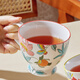 JOYYE馬克杯陶瓷水杯子七夕情人節(jié)送女生禮物大容量早餐杯高檔實用釉下