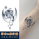南歐世爵（Nou?Knight） 果汁草本紋身貼男女防水腕可愛半學(xué)生情侶紋身貼防水紋身貼紙 草本小老虎-3張