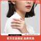 AJIDOU生日阿吉豆戒指雙環(huán)女神甜美鑲鉆可微調開(kāi)口戒指指生日禮物女 玫瑰金