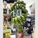 秀果香禁止蕉綠 整串帶桿小米蕉辦公室水培香蕉插花綠植不蕉綠 送卡片沒花瓶2-3把蕉4- 6斤