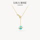 LOLA ROSE羅拉玫瑰日心說(shuō)系列女士項鏈女生日禮物節日禮物送女朋友 LR50610-藍色歐泊
