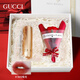 古馳（GUCCI）七夕情人節(jié)禮物gucci口紅禮盒套裝生日禮物女生送女友老婆閨蜜 絨霧505啞光#焦糖楓葉紅