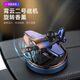 齊選車(chē)載香水太陽(yáng)能創(chuàng  )意旋轉飛機香薰中控臺擺件汽車(chē)香薰車(chē)內香薰擺件 墨藍色-海洋味配香片1*精油液1